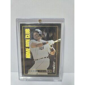 CECIL FIELDER 1993 Pinnacle Home Run Club #3 Tigers